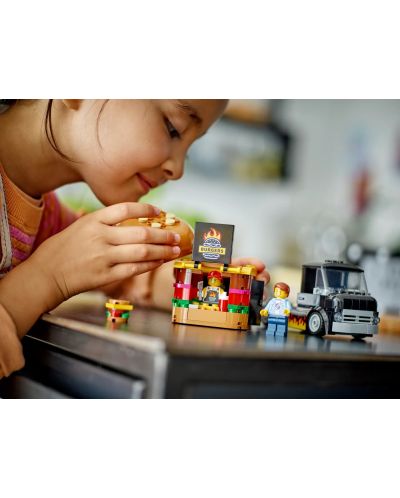 Constructor LEGO City - Un camion de burgeri (60404) - 8