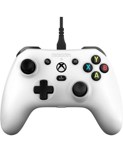 Controlor Nacon - Evol-X, cu fir, alb (Xbox One/Series X/S/PC) - 1