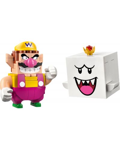 Constructor LEGO Super Mario Wario si King Boo (72038)