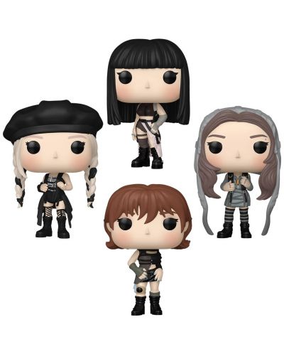 Set de figurine Funko POP! Rocks: Blackpink - Jisoo, Jennie, Rose