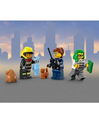 Constructor Lego City - Stingere de incendiu si urmarire politista (60319) - 5