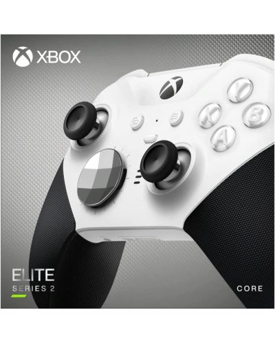 Controller Microsoft - Xbox Elite Wireless Controller, Series 2 Core, alb - 6