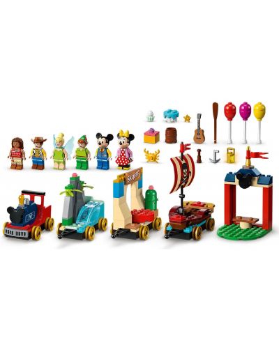 Set de construcție LEGO Disney - Tren festiv (43212) - 5