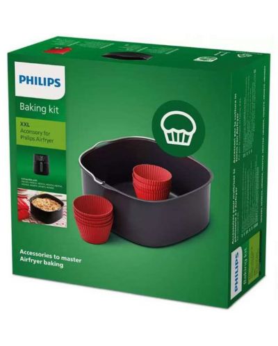Set de copt Philips - Airfryer XXL HD9957/00, negru | Ozone.ro