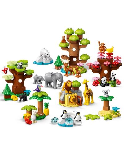 Constructor Lego Duplo - Fauna salbatica din intreaga lume (10975) - 3