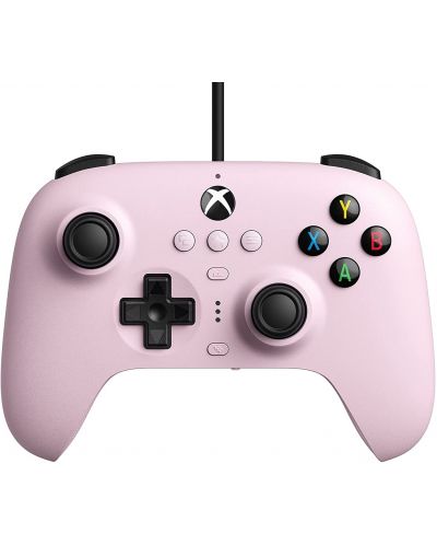 Controler 8BitDo - Ultimate Wired Controller, pentru Xbox/PC, roz - 1