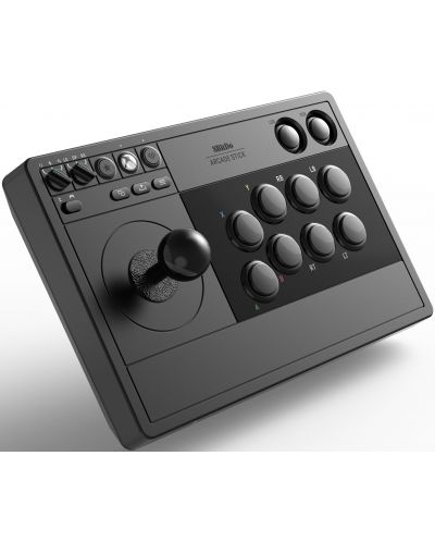 Controller 8BitDo - Arcade Stick, pentru Xbox One/Series X/PC, negru - 4