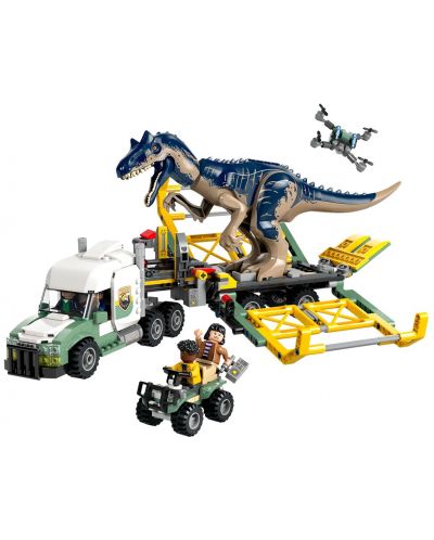 Constructor LEGO Jurassic World - Misiunea Dinozaur: Camion de transport pentru un Allosaurus(76966) - 2