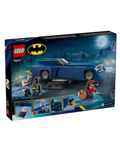 Constructor LEGO DC Comics Super Heroes - Batman vs Harley Quinn și Mr. Freeze (76274) - 2