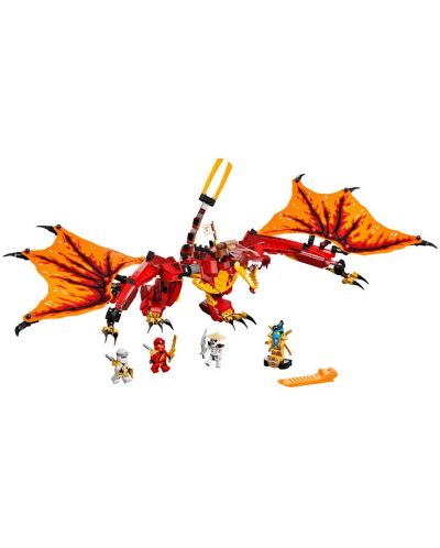 Constructor LEGO Ninjago - Fire Dragon Attack (71753) | Ozone.ro