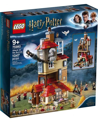 Set de construit Lego Harry Potter - Atacul asupra Casei Barrow (75980) - 1