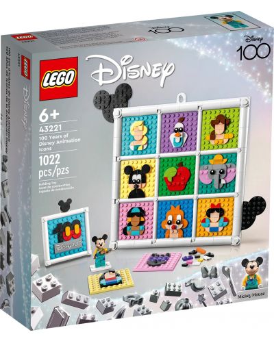 Constructor LEGO Disney - 100 de ani de legende animate de la Disney (43221) - 1