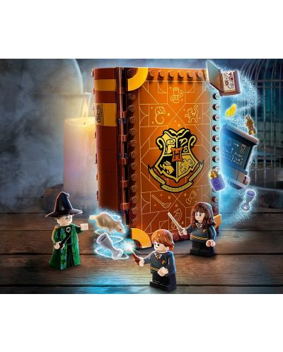 Set de construit Lego Harry Potter - Moment in Hogwarts: Lectie de transformare (76382) - 5