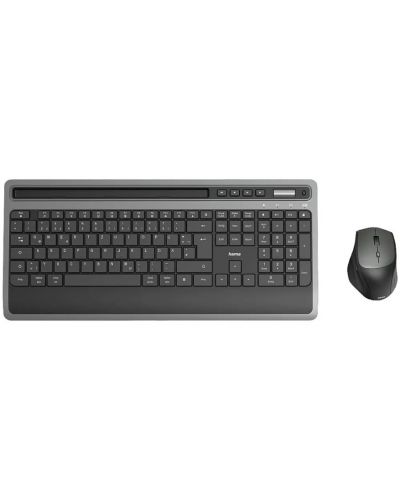 Set tastatură și mouse Hama - KMW-600 Plus, fără fir, negru - 1