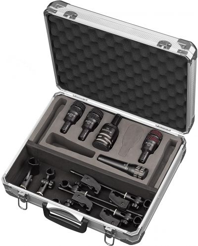 Set de microfoane pentru tobe AUDIX - DP5A, 5 bucăți, negru - 1