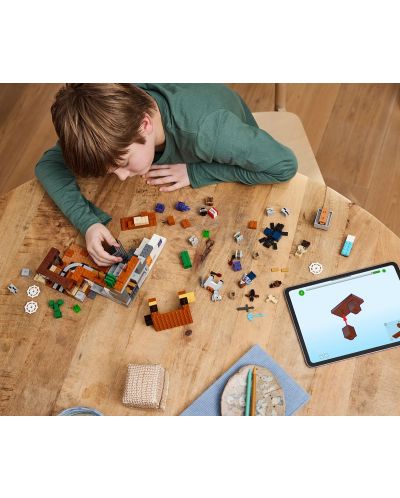 Constructor LEGO Minecraft - Mină în terenurile sterpe (21263) - 4