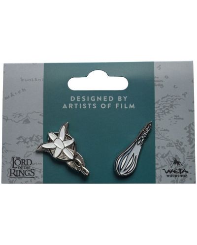 Set de insigne Weta Movies: The Lord of the Rings - Evenstar & Galadriel's Phial - 4