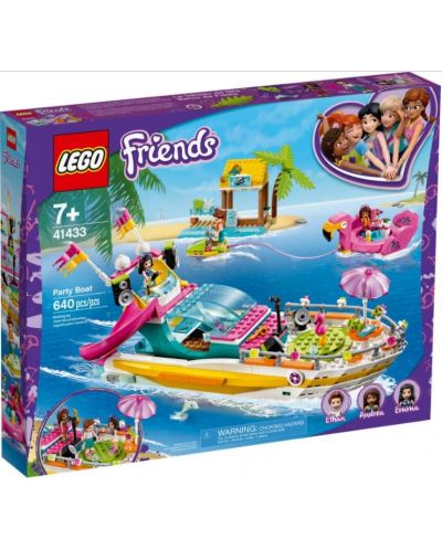 Constructor Lego Friends - Barca pentru petreceri (41433) - 1