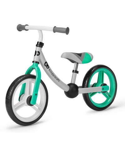 Bicicleta de balans KinderKraft - 2Way Next 2021, Verde deschis - 1