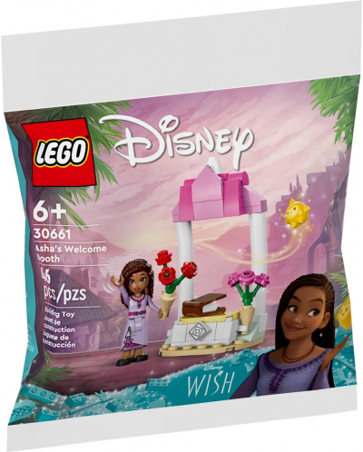 Constructor  LEGO Disney - Standul de bun venit al lui Asha (30661) - 1