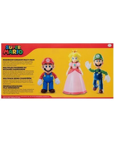 Set figurine de acțiune Jakks Pacific - Super Mario, 3 buc - 6