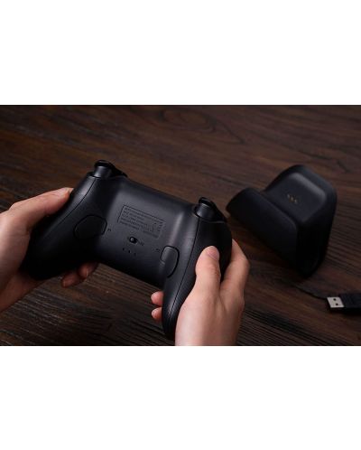 Controler 8BitDo - Ultimate Bluetooth & 2.4g Controller with Charging Dock, pentru Nintendo Switch/PC, negru - 8