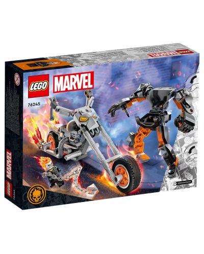 Constructor LEGO Marvel Super Heroes - Motocicletă și robot Ghost Rider - 2