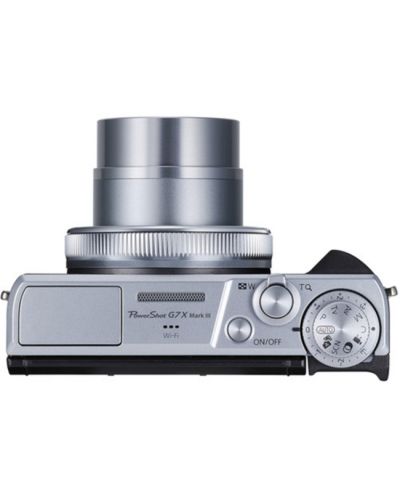 Aparat foto Canon - Powershot G7X Mark III, argintiu/negru | Ozone.ro