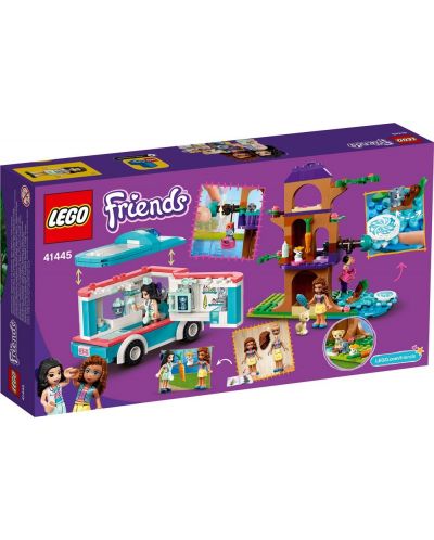 Set de construit Lego Friends - Ambulanta clinicii veterinare (41445) - 2