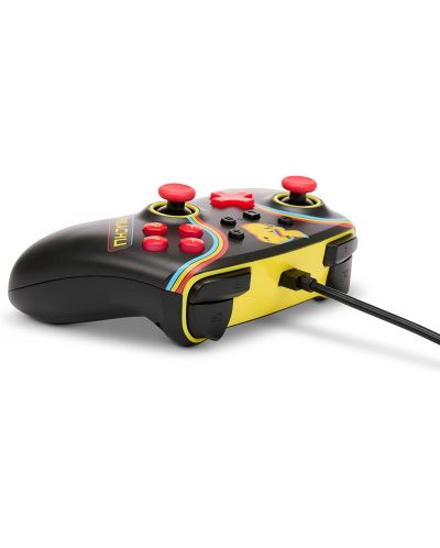 Controller PowerA - Enhanced, cu fir, pentru Nintendo Switch, Pokemon: Pikachu Arcade - 5