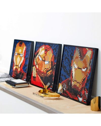 Set de construit Lego Art Marvel Studios - Iron Man (31199) - 9