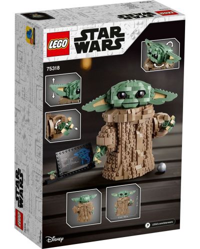 Constructor Lego Star Wars - Baby Yoda (75318) - 2