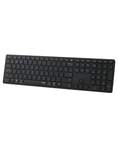 Set tastatură și mouse Rapoo - 9800M, fără fir, negru - 6