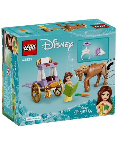 Constructor LEGO Disney - Trăsura lui Belle (43233) - 8