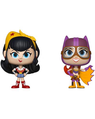 Se Figurine Funko VYNL DC Comics- Wonder Woman & Batgirl - 1