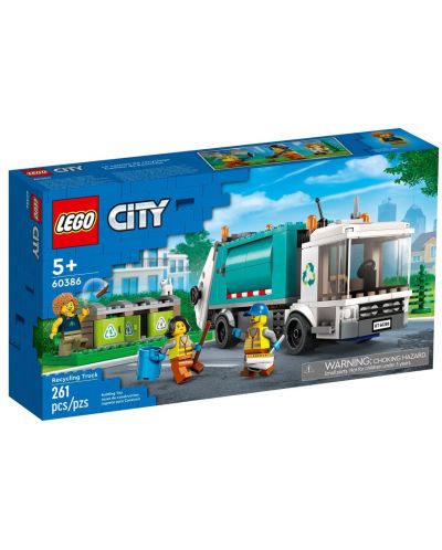 LEGO City - Camion de reciclare (60386)  - 1