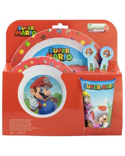 Set de hrănire Stor - Micro, Super Mario, 5 piese - 2