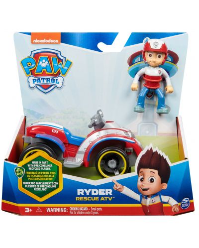 Spin Master Paw Patrol Paw Patrol Setul Ryder s Rescue ATV