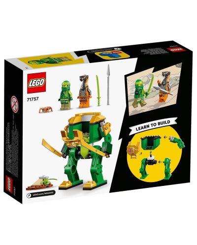 Set constructie Lego Ninjago - Robotul ninja al lui Lloyd (7175) - 2