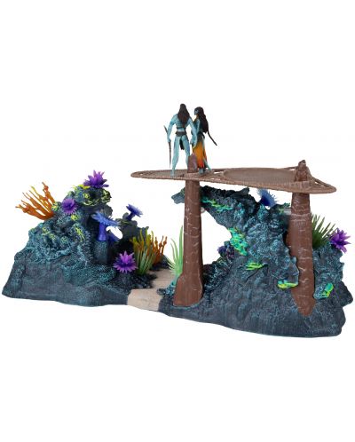 Set figurine de acțiune McFarlane Movies: Avatar - Metkayina Reef ( with Tonowari and Ronal) - 4