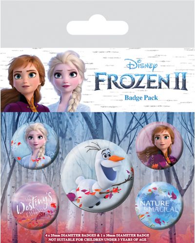 Set insigne Pyramid Disney Frozen 2 - Destiny - 1