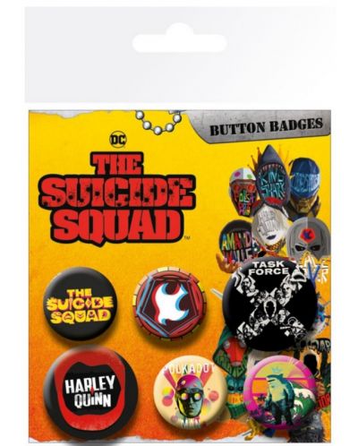 Set de insigne ABYstyle DC Comics: The Suicide Squad - Emblems - 1