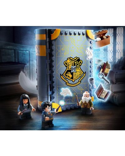 Set de construit Lego Harry Potter - Moment in Hogwarts: Ora de magie (76385) - 6