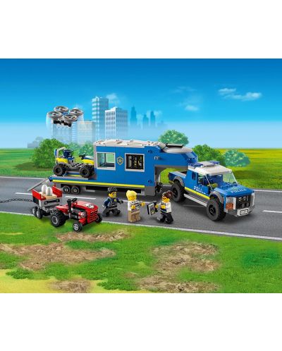 Constructor Lego City -  Masina Centru de comanda mobil al politiei (60315) - 6