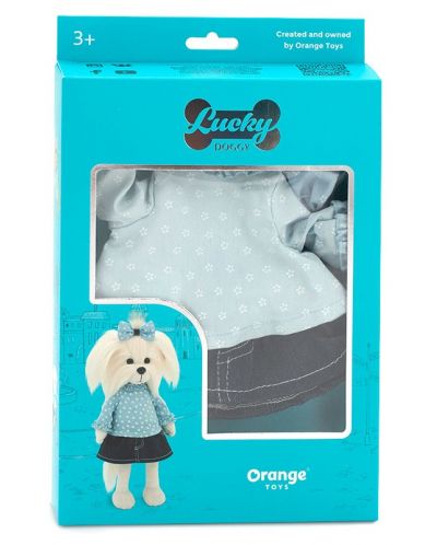 Orange Toys Lucky Doggy Lucky Doggy set de haine pentru păpuși - Denim Summer - 4