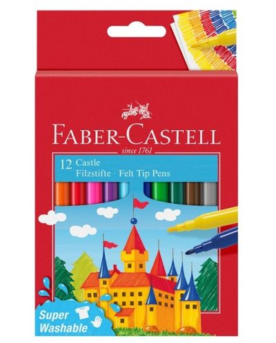 Set carioci Faber-Castell - Regat, 12 culori - 1