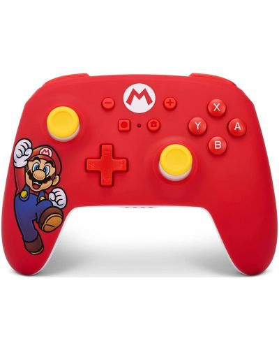 Controller PowerA - Wireless, pentru Nintendo Switch, Mario Joy - 1