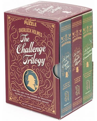 Set de jocuri de logica Professor Puzzle - THE CHALLENGE TRILOGY - 1