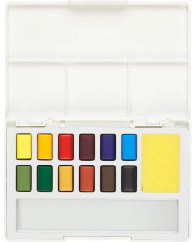 Set de vopsele acuarela Faber-Castell - 12 culori, in cutie - 3