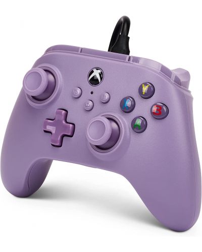 Controller PowerA - Nano Enhanced, cu fir, pentru Xbox One/Series X/S, Lilac - 5